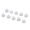 10pcs Sound Amplifier Open Domes Single Layer Washable Reusable Silicone