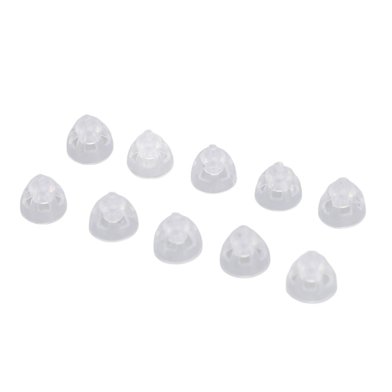 10pcs Sound Amplifier Open Domes Single Layer Washable Reusable Silicone