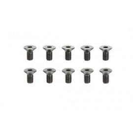 Tamiya 51625-000 RC Spare Parts No. 1625 SP.1625 3x6mm Steel Hex Dishes Biss, 10 Pieces