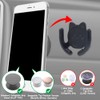 HOMEFOX Multi-Surface Holder Car Mount 1 Pack Compatible for Popsocket