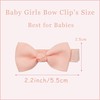 CÉLLOT Baby Hair Clips 40PCS Baby Girls Fully Lined Baby