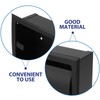 Uonlytech Stainless Steel Toilet Paper Holder Embedded Roll Tissue Rack