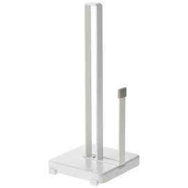 山崎実業 キッチンペーパーホルダー プレート ホワイト 2435