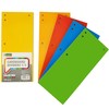 D.RECT Pack of 100 Cardboard dividers, 11 x 24 cm,
