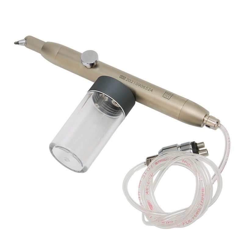 Dental Teeth Polisher Stainless Steel 4 Holes 360° Rotating Nozzle