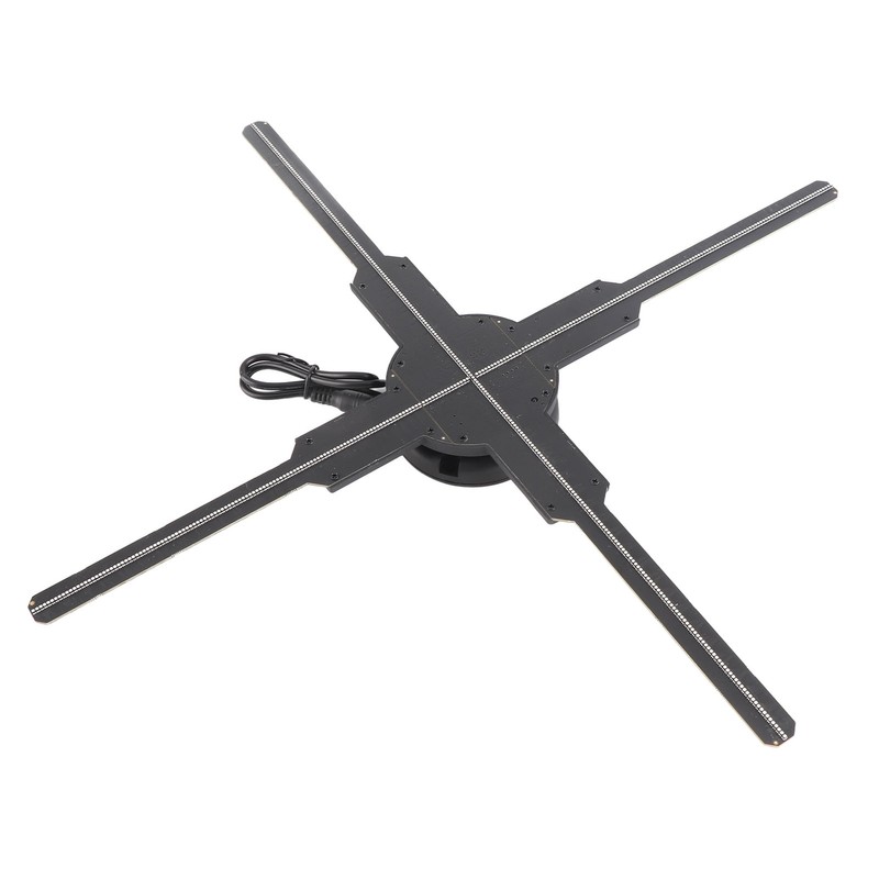 3D Hologram Fan 45cm 4 Blades 3D Holographic Projector Video