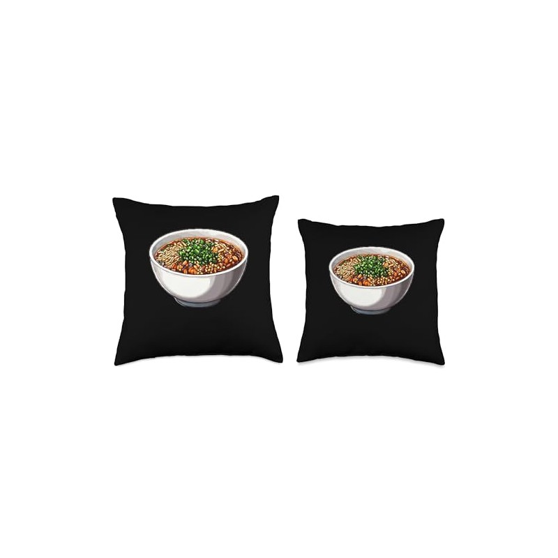 Furikake 16 Bit Pixel Art Throw Pillow