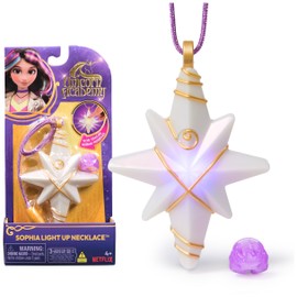 Unicorn Academy, Sophia’s Light Up Necklace & Glitter Ring for Girls Pretend Play & Dress Up, Dolls & Unicorn Toys for Girls Ages 4 and up