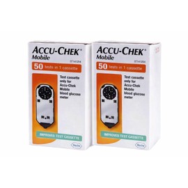 Accu- Check Mobile Test Cassette (2 Packs of 50)