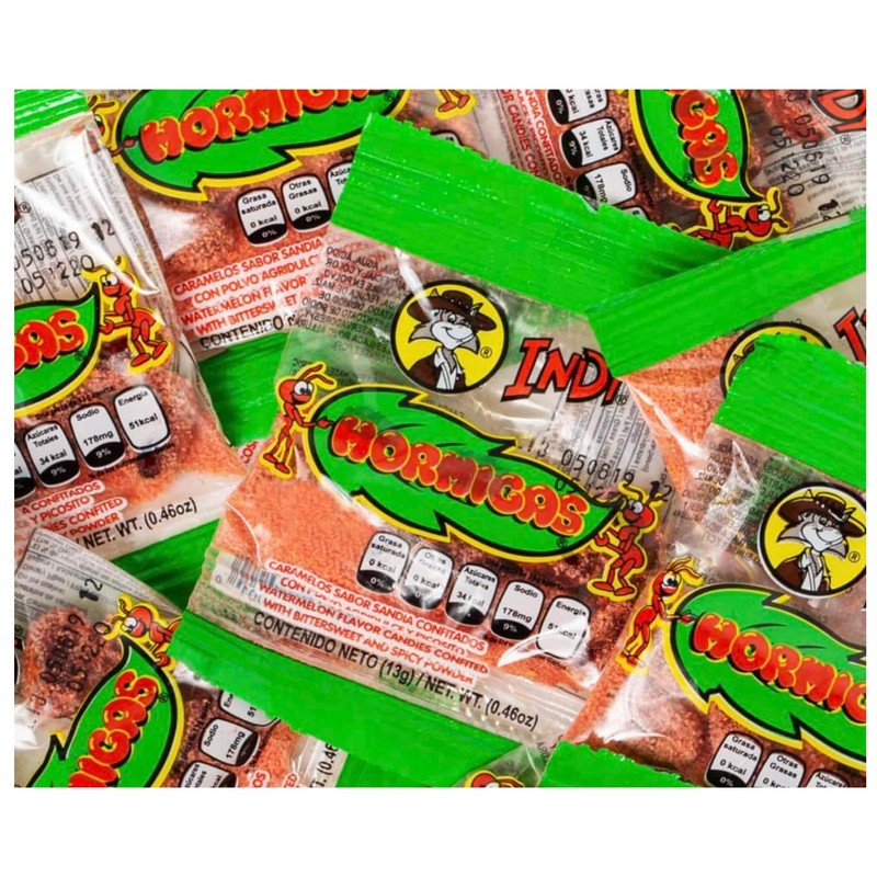 2 Packs - Hormigas Watermelon Flavor Mexican Candies Confited with
