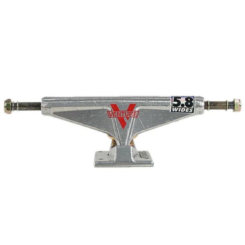 Venture High Skateboard Trucks Polished 5.8" Sold As A Pair