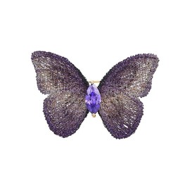 UNVAK - Broches de animales para mujer, diamantes de imitación de perlas, regalo de joyería de animales, para esposa, mamá, novias, Metal, diamantes de imitación
