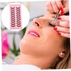 WOONEKY 7d Curling False Eyelashes Pack 10 Pairs Natural False