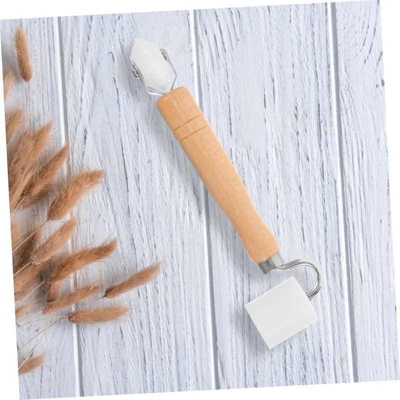 LALAFINA Wallpaper Seam Roller Tool with Handle Lightweight and Sturdy