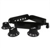 Yibuy Black Pickup Cover Guitar Parts Set with 1*Volume Knob/2*Tone