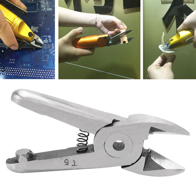 Pneumatic Scissors Head Handheld Air Scissor Replace Alloy Steel Cutting