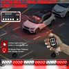 TeddyTT Emergency Strobe Firefighter Lights Bar Directional Traffic Advisor Warning