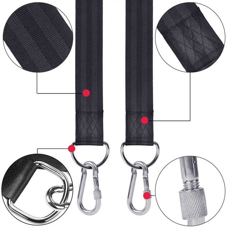 Swing Hammock, Securing Belt, 59.06 inches (150 cm), Load Capacity