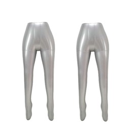 Felimoa Air Mannequin for Women Lower Body Torso Photo Shooting Set of 2