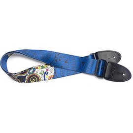 Stagg STE MEX SK Terylene Guitar Strap Blue