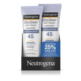 Neutrogena Ultra Sheer Dry-Touch Sunscreen Lotion with Broad Spectrum 3 oz