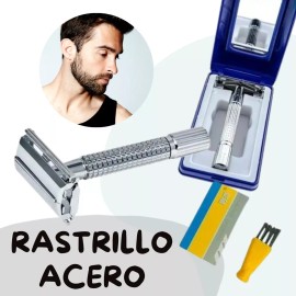 Mafab Rastrillo Clasico Apertura Mariposa Acero Inoxidable