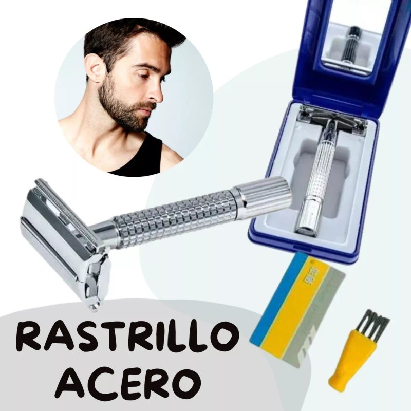 Mafab Rastrillo Clasico Apertura Mariposa Acero Inoxidable