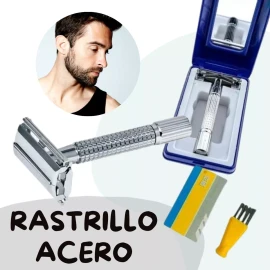 Mafab Rastrillo Clasico Apertura Mariposa Acero Inoxidable