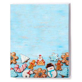 PaperDirect Holiday Stationery, Cookies, 8.5 x 11, 25 Count