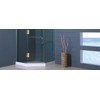 2pcs Heavy Duty 90 Degree Glass Door Cupboard Showcase Cabinet