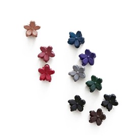 IWOWHERO 10pcs Mini Hair Clip Hair Barrettes Hair Clips for Hair Pin Flower Hair Clip Hair Claw Hair Clip Frosted South Korea Child