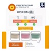 Miaxiang Lonchera Contenedor Antiderrames Fibra De Trigo Lunch Mx-007