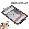 Pet Photo Frame Pet Memorial Picture Frame Verticle Portrait Frame