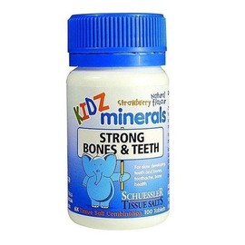 Schuessler Tissue Salts Kidz Minerals Strong Bones & Teeth 100Tabs