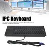 Industrial Keyboard Touchpad Wired Connection X Scissor Foot Plug and