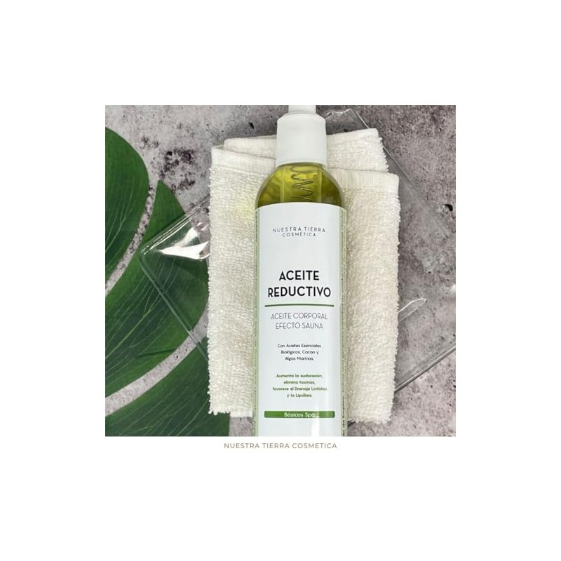Aceite Reductivo Efecto Sauna Ideal Para Masajes 250ml