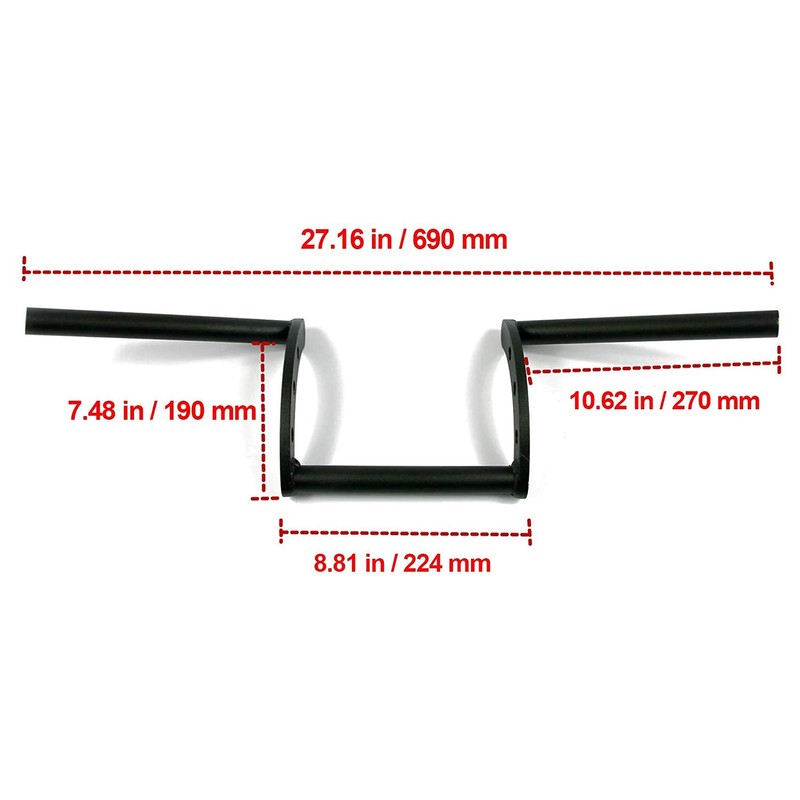 Motorcycle Hanger 1 inch 25mm Ace Cafe Racer Clubman Handlebar