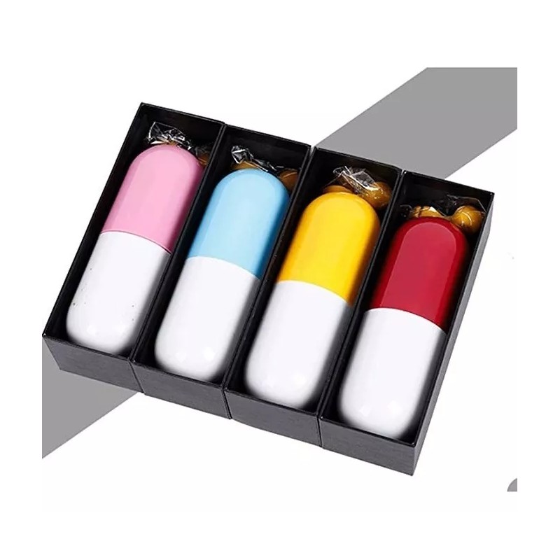 Didier Market Mini Paraguas Portátil Plegable Sombrilla Cápsula Anti Uv