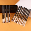 BEILI Juego de brochas de maquillaje de ojos 15 piezas