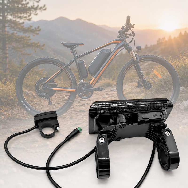 Full Colour SW900 E-Bike Display 24V-72V, TFT LCD Screen, USB