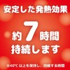 KINCHO どんと 使い捨てカイロ 貼るタイプ ミニ 10個入 薄型 7時間持続