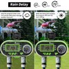 Yardeen 2 Outlet Garden Digital Electronic Water Timer Irrigation Controller