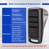 Oraneyun 315/390MHZ Dual Frequency Auto-Seek Overhead Door Garage Opener Remote,