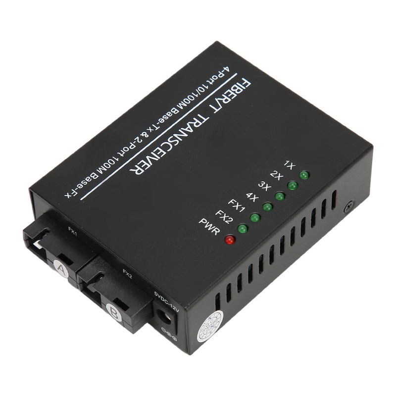 Fiber Transceiver Tx1310nm/Rx1550nm Single Fiber Single Mode RJ45 Port Optical
