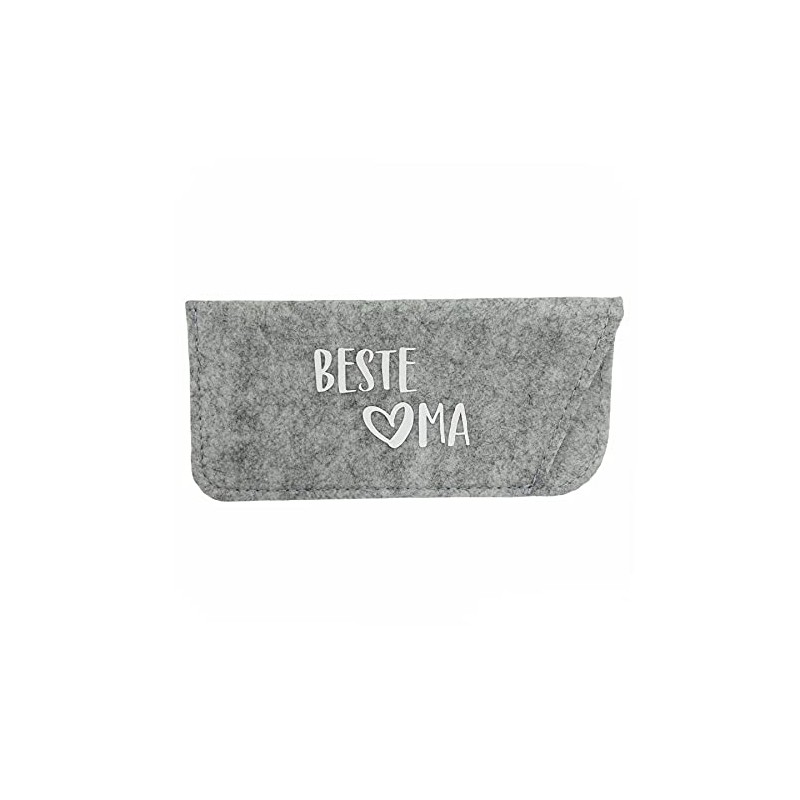 NeLi Glasses Case – Best Grandma – Felt Gift Idea,