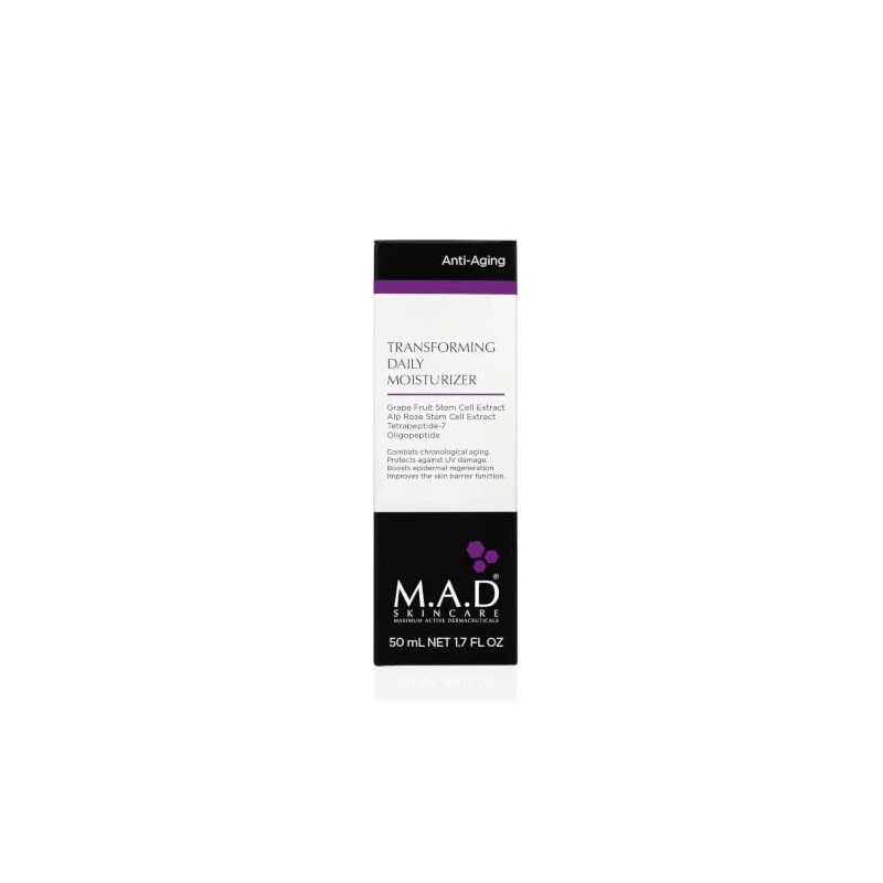 M.A.D SKINCARE ANTI-AGING: Transforming Daily Moisturizer - 50g