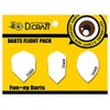 Deekraft DC Flight A Set White (SHAPE/SLIM/TEARDROP) Flight
