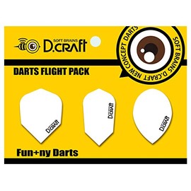 Deekraft DC Flight A Set White (SHAPE/SLIM/TEARDROP) Flight