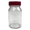 As One Standard Bottle (Wide Mouth), Transparent, 4.2 fl oz