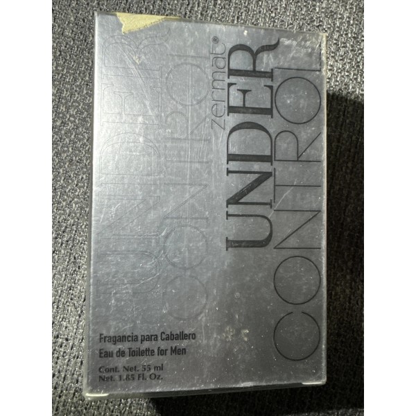 ZERMAT EAU DE TOILETTE UNDER CONTROL 1.85 Fl oz Men